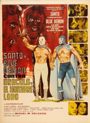 Santo und der blaue Dämon contra Dracula und Werwolf (1973)