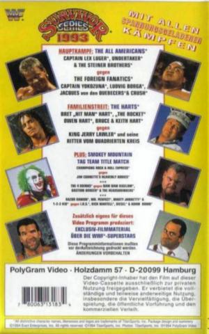 WWE Survivor Series 1993 (1993)