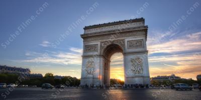 Arc de Triomphe Paris filme