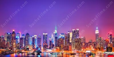 Skyline von New York City filme